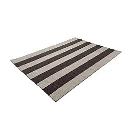 Tappeto In Lana - Garine (nero/beige)