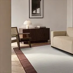 Tappeto In Lana - Gaya Hand Tufted Wool Premium (crema/marrone)