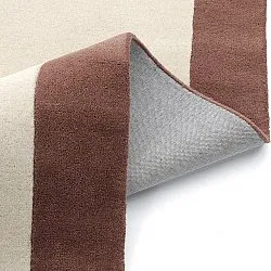 Tappeto In Lana - Gaya Hand Tufted Wool Premium (crema/marrone)
