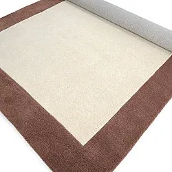 Tappeto In Lana - Gaya Hand Tufted Wool Premium (crema/marrone)