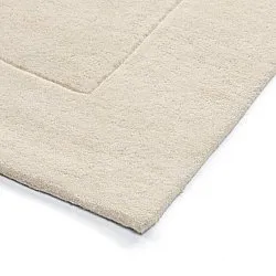 Tappeto In Lana - Gaya Hand Tufted Wool Premium (crema/bianco)