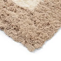 Tappeto In Lana - Khenifra Handknot Wool Premium (crema/beige)