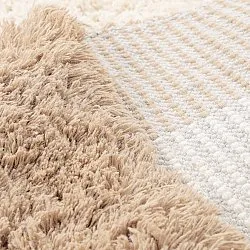 Tappeto In Lana - Khenifra Handknot Wool Premium (crema/beige)