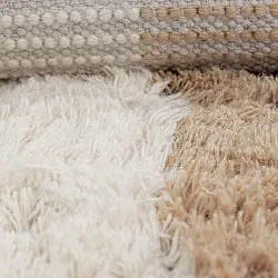 Tappeto In Lana - Khenifra Handknot Wool Premium (crema/beige)