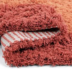 Tappeto In Lana - Khenifra Handknot Wool Premium (arancione/rosso)