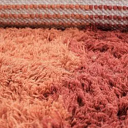 Tappeto In Lana - Khenifra Handknot Wool Premium (arancione/rosso)
