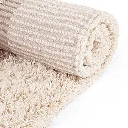 Tappeto In Lana - Khenifra Handknot Wool Premium (tortora/crema)