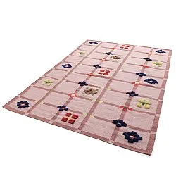 Tappeto In Lana - Lausanne Flatweave Tufted Premium (rosa)