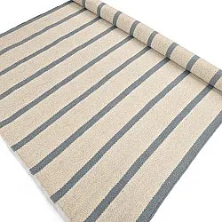 Tappeto In Lana - Luton (denim sbiadito/bianco)