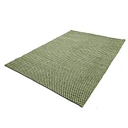 Tappeto In Lana - Ovelia (verde/bianco)