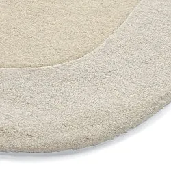 Tappeto In Lana - Puri Hand Tufted Wool Premium (crema/bianco)