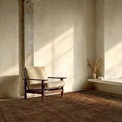 Tappeto In Lana - Rozel Handloom Wool Premium (marrone)