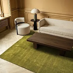 Tappeto In Lana - Rozel Handloom Wool Premium (verde muschio)
