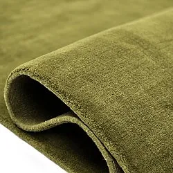 Tappeto In Lana - Rozel Handloom Wool Premium (verde muschio)