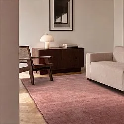 Tappeto In Lana - Rozel Handloom Wool Premium (rosso polveroso)