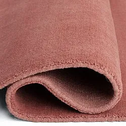 Tappeto In Lana - Rozel Handloom Wool Premium (rosso polveroso)