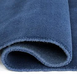 Tappeto In Lana - Rozel Handloom Wool Premium (blu navy)