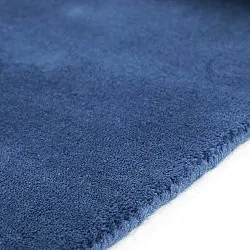 Tappeto In Lana - Rozel Handloom Wool Premium (blu navy)