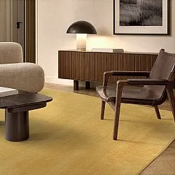 Tappeto In Lana - Rozel Handloom Wool Premium (ocra)
