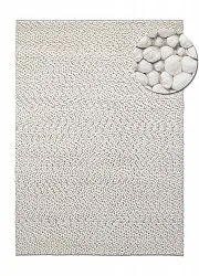 Tappeto In Lana - Sala Irregular Wool Bubble (crema)