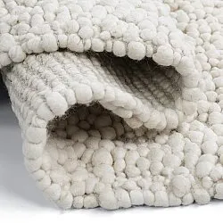 Tappeto In Lana - Sala Irregular Wool Bubble (crema)
