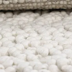 Tappeto In Lana - Sala Irregular Wool Bubble (crema)