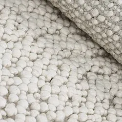 Tappeto In Lana - Sala Irregular Wool Bubble (crema)