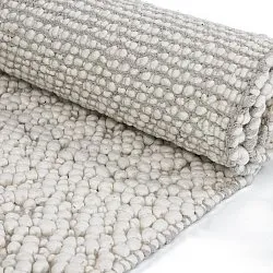 Tappeto In Lana - Sala Irregular Wool Bubble (crema)