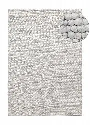 Tappeto In Lana - Sala Irregular Wool Bubble (grigio chiaro mélange)