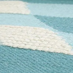 Tappeto In Lana - Serpa (azzurro)