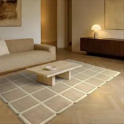 Tappeto In Lana - Syl Hand Tufted Wool Premium (beige/crema)