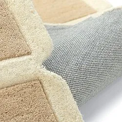 Tappeto In Lana - Syl Hand Tufted Wool Premium (beige/crema)