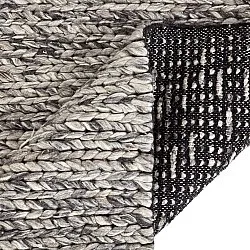 Tappeto In Lana - Talvia Braided Wool (grigio scuro)