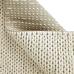 Tappeto In Lana - Talvia Braided Wool (bianco)