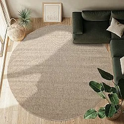 Tappeto rotondo - Indoor/Outdoor Arlo (beige)