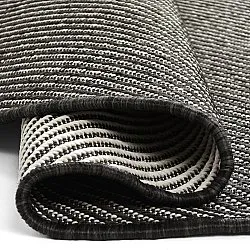Tappeto rotondo - Indoor/Outdoor Bennett (nero)