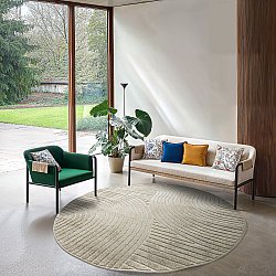 Tappeto rotondo - Indoor/Outdoor Devon (beige)