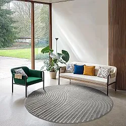 Tappeto rotondo - Indoor/Outdoor Devon (grigio)