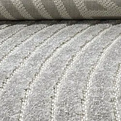 Tappeto rotondo - Indoor/Outdoor Devon (grigio)