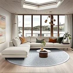 Tappeto rotondo - Tromsø (verde)