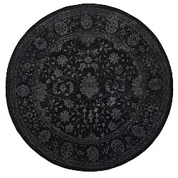 Tappeto rotondo - Peking Majestic (nero)