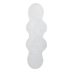 Passatoia Ondulata - Aranga Super Soft Fur (bianco)