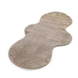 Passatoia Ondulata - Aranga Super Soft Fur (marrone)