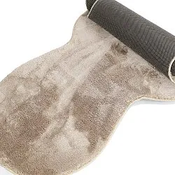Passatoia Ondulata - Aranga Super Soft Fur (marrone)