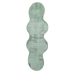 Passatoia Ondulata - Aranga Super Soft Fur (verde)