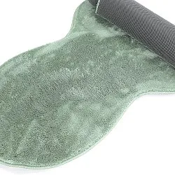 Passatoia Ondulata - Aranga Super Soft Fur (verde)