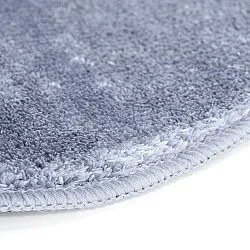 Passatoia Ondulata - Aranga Super Soft Fur (blu acciaio)
