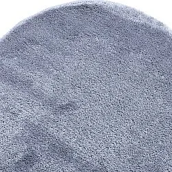 Passatoia Ondulata - Aranga Super Soft Fur (blu acciaio)