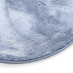 Passatoia Ondulata - Aranga Super Soft Fur (blu acciaio)