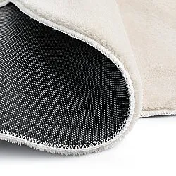 Tappeto Rotondo Ondulato - Aranga Super Soft Fur (beige)
